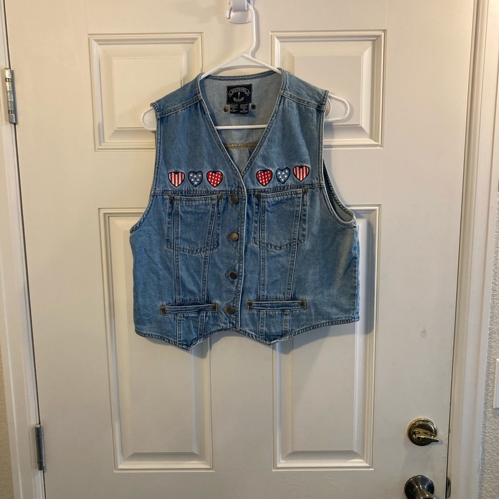 Solutions Originals jean jacket vest